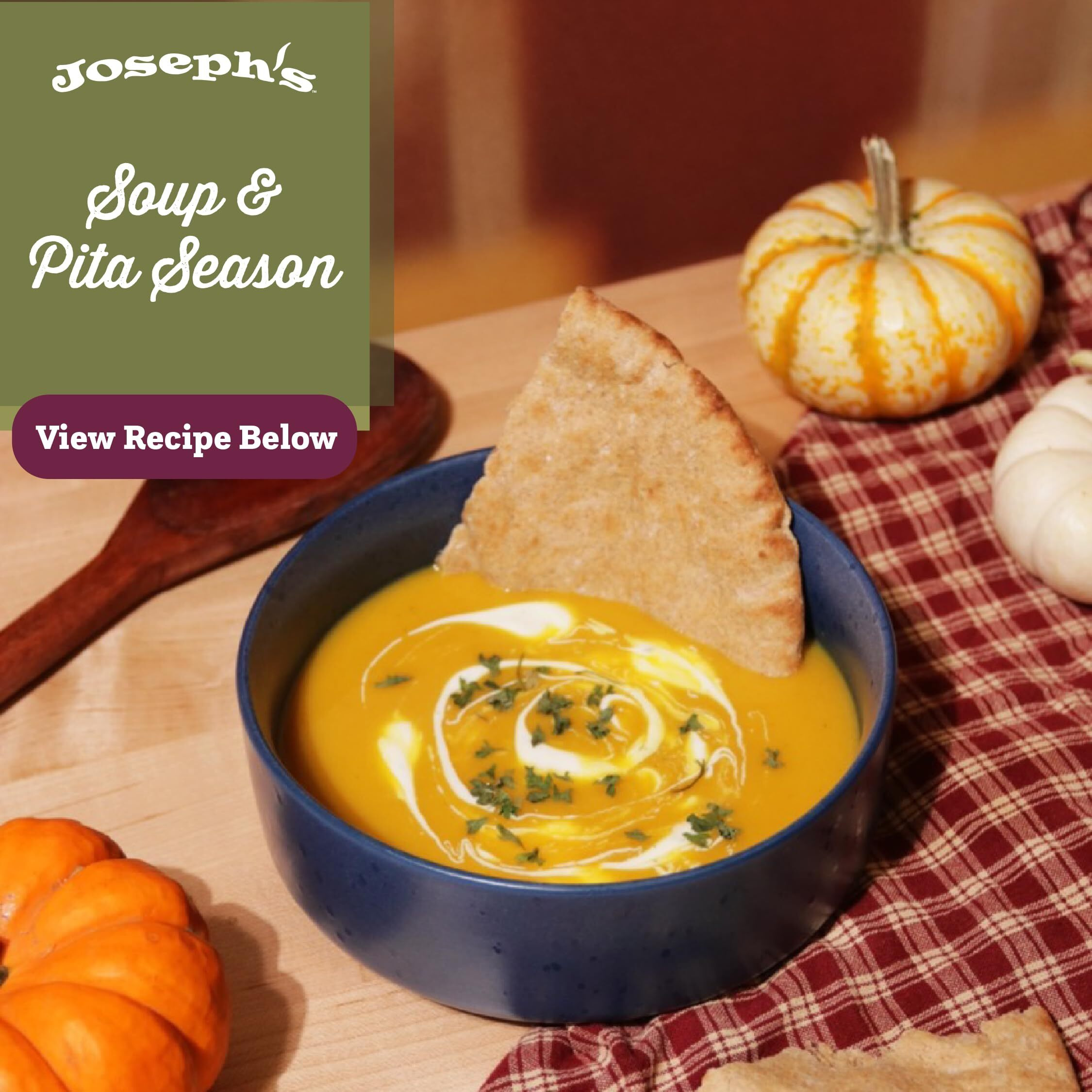 Joseph's Combo Value Pack, Flax, Oat Bran & Whole Wheat, Low Carb Pita Bread, Lavash Bread, And Mini Pita, Fresh Baked (1 Pack Each, 3 Packages Total)