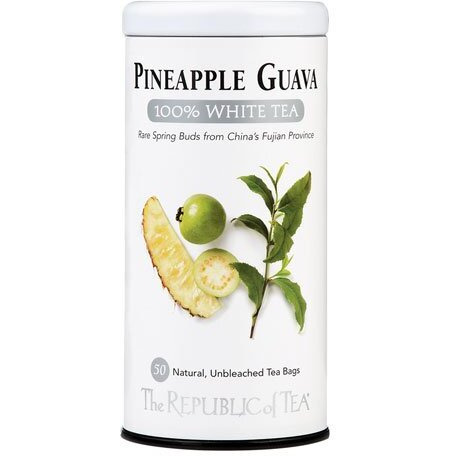 The Republic Of Tea, Pineapple Guava White Tea, 50-Count