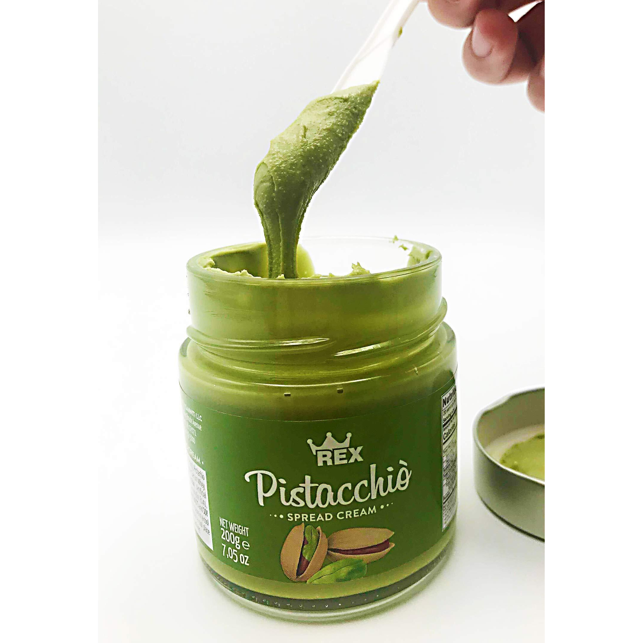 Rex Italian Cream Of Pistachio Nut Spread, 7.05 Ounce (Pack Of 2)