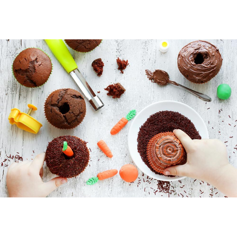 Chocolate Sprinkles - 6 Pounds - Chocolate Jimmies - Wholesale Ice Cream Sprinkles - Bulk Chocolate Baking Sprinkles For Cake, Cupcake, Cookie Decorating - Dessert Toppings