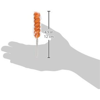 Colorsplash Lollipops Jar, 30 Pops, 12.69 Oz, Orange