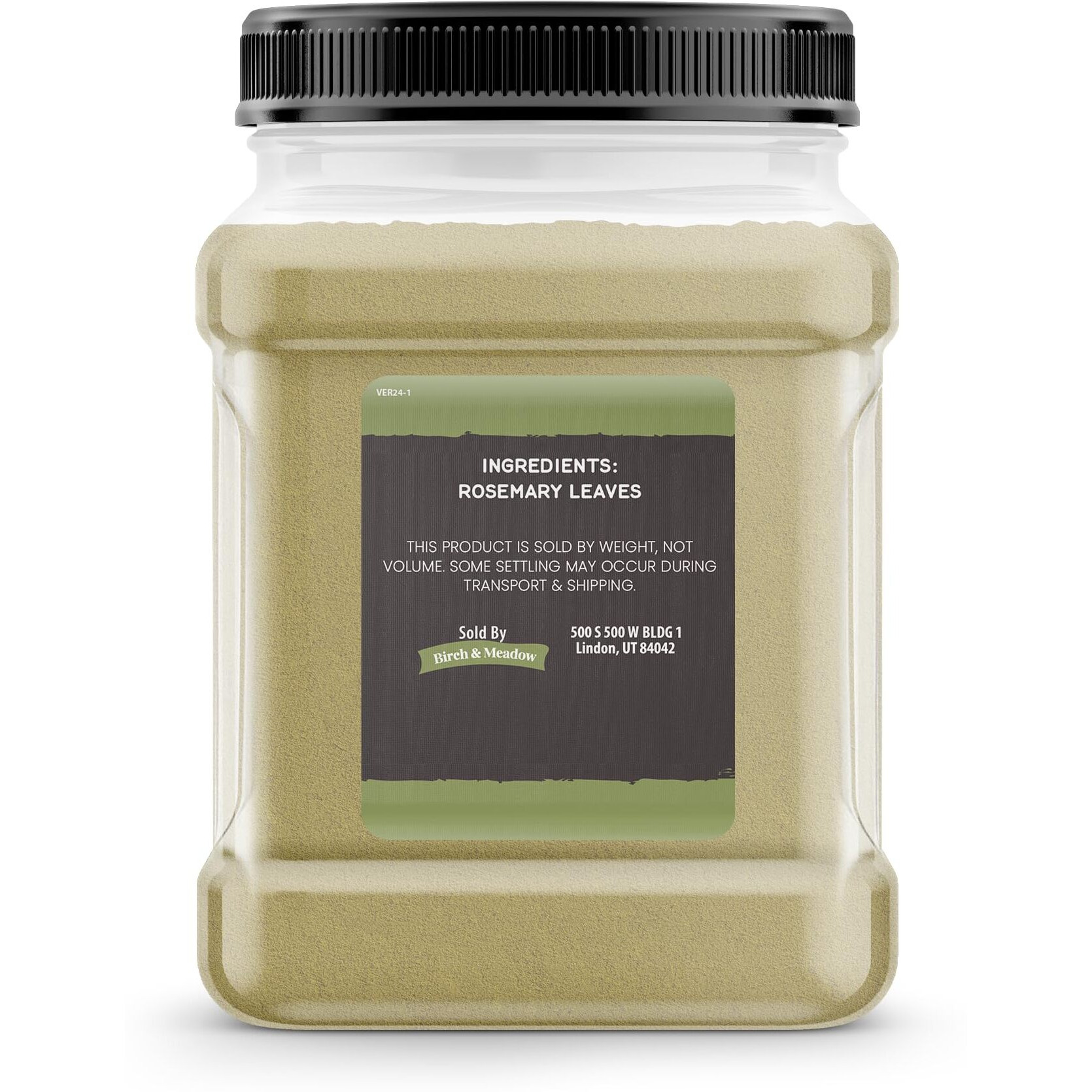 Birch & Meadow Ground Rosemary, Cooking Herb, Savory & Aromatic (14 Ounces)