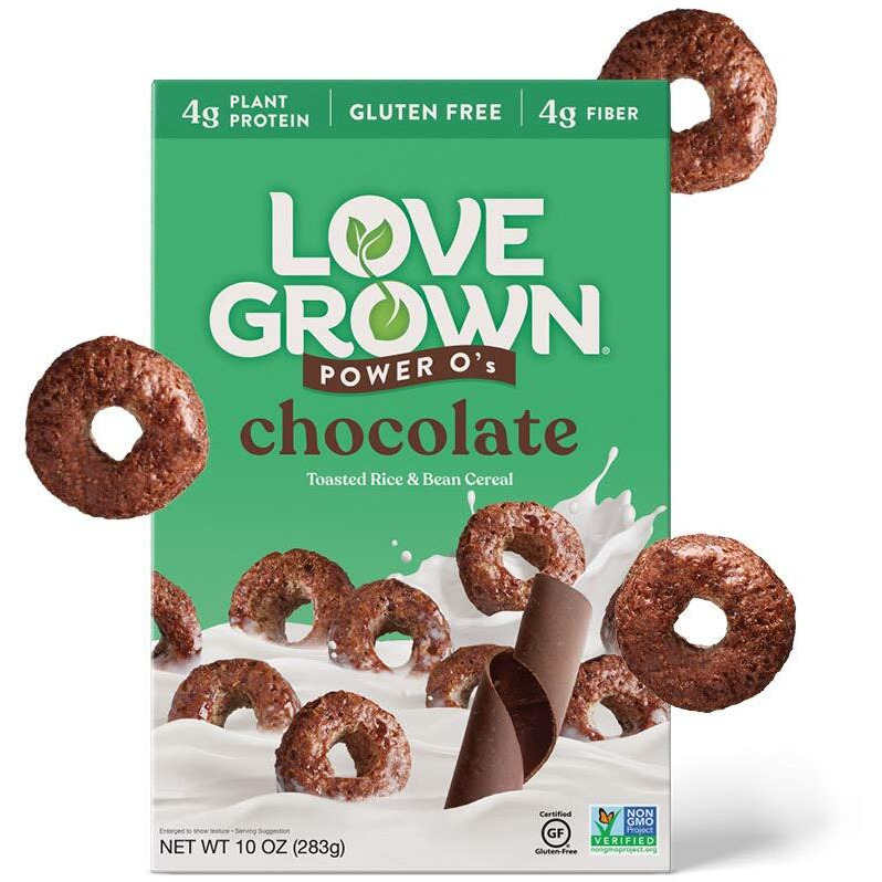 Love Grown Power O's Chocolate, 10Oz, Pack Of 6