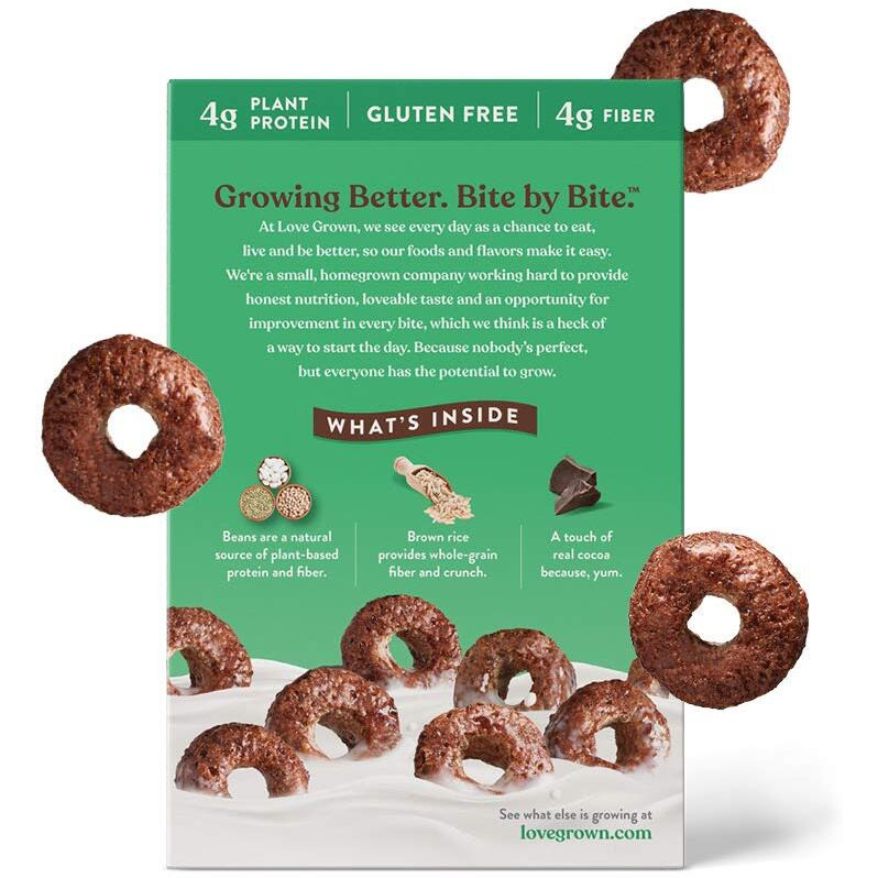 Love Grown Power O's Chocolate, 10Oz, Pack Of 6