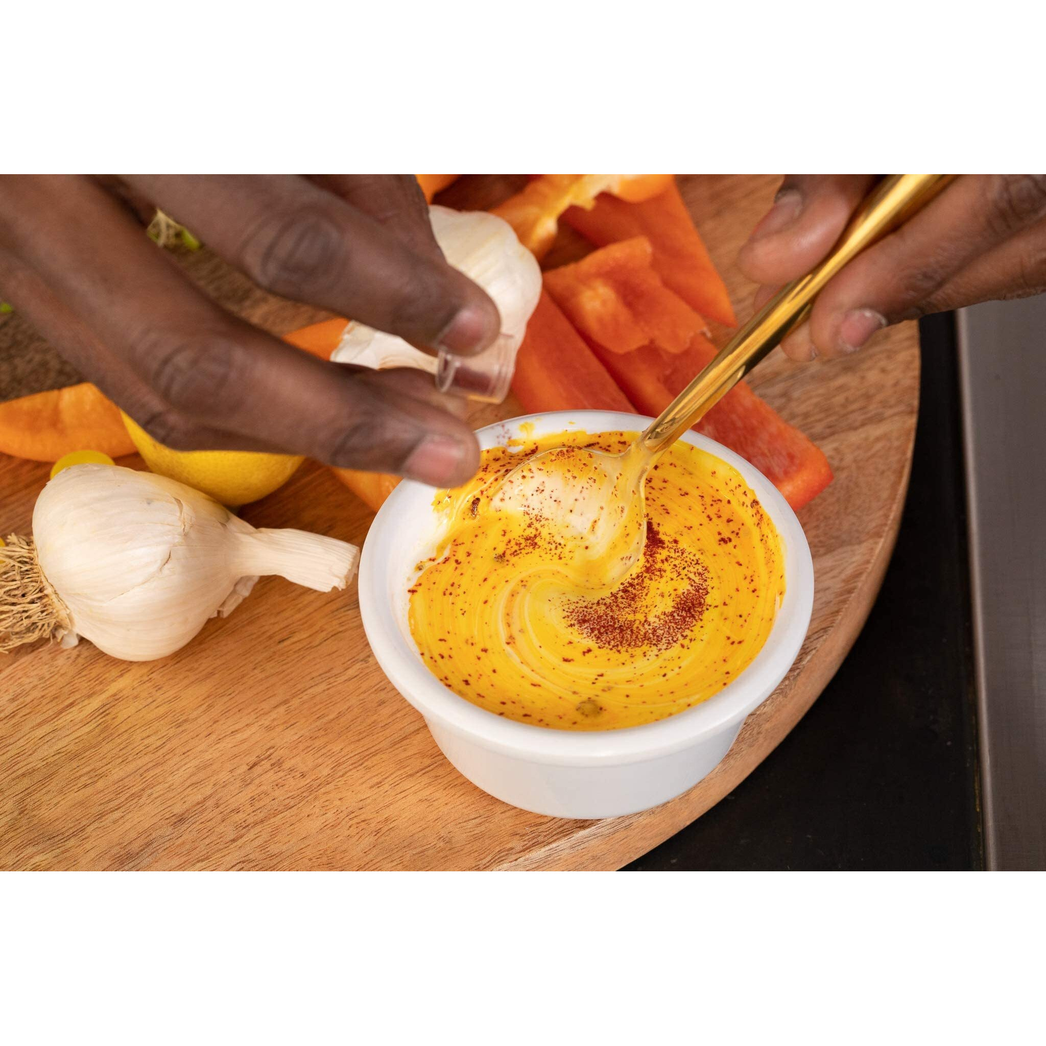 Zaffrus - Certified Organic Premium Saffron Powder For Cooking Saffron Rice, Paella, Risotto, Soup, Desserts & Herbal Teas. Pack Of 24 (3 Gram/ .105 Oz)