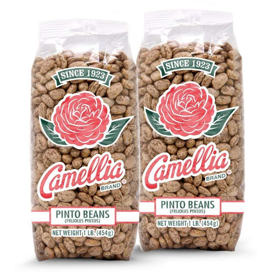 Camellia Brand Dried Pinto Beans, 1 Pound (Pack Of 2)