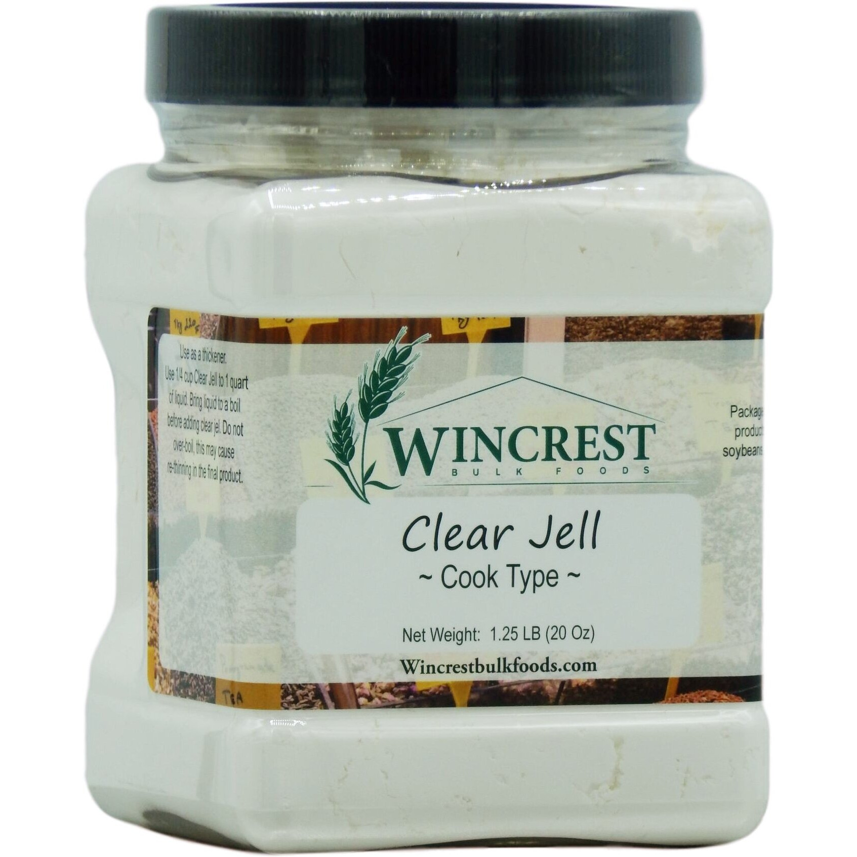 Clear Jel Canning Starch - Cook Type - 1.25 Lb Container (20 Oz)