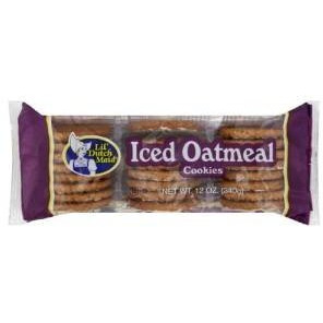 Iced Oatmeal Cookies 4 12 Oz