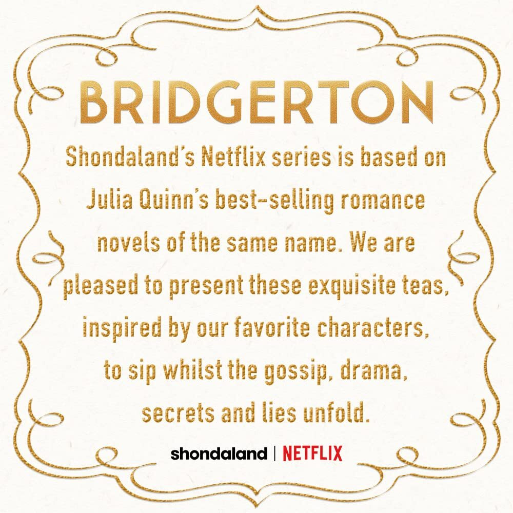 The Republic Of Tea - Bridgerton Featherington, Blood Orange Mimosa Tea, 36 Tea Bags