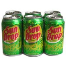 Sun Drop Soda, 12 Ounce (24 Cans)