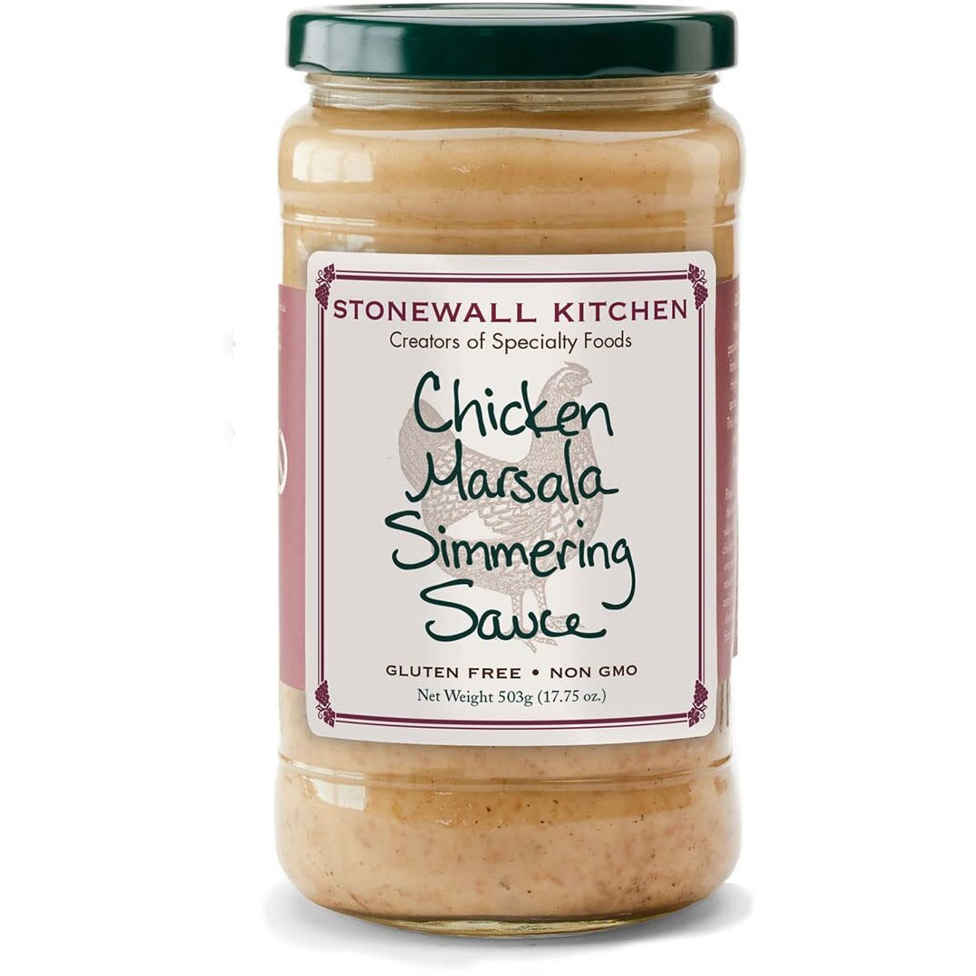 Stonewall Kitchen Chicken Marsala Simmering Sauce, 17.75 Ounces