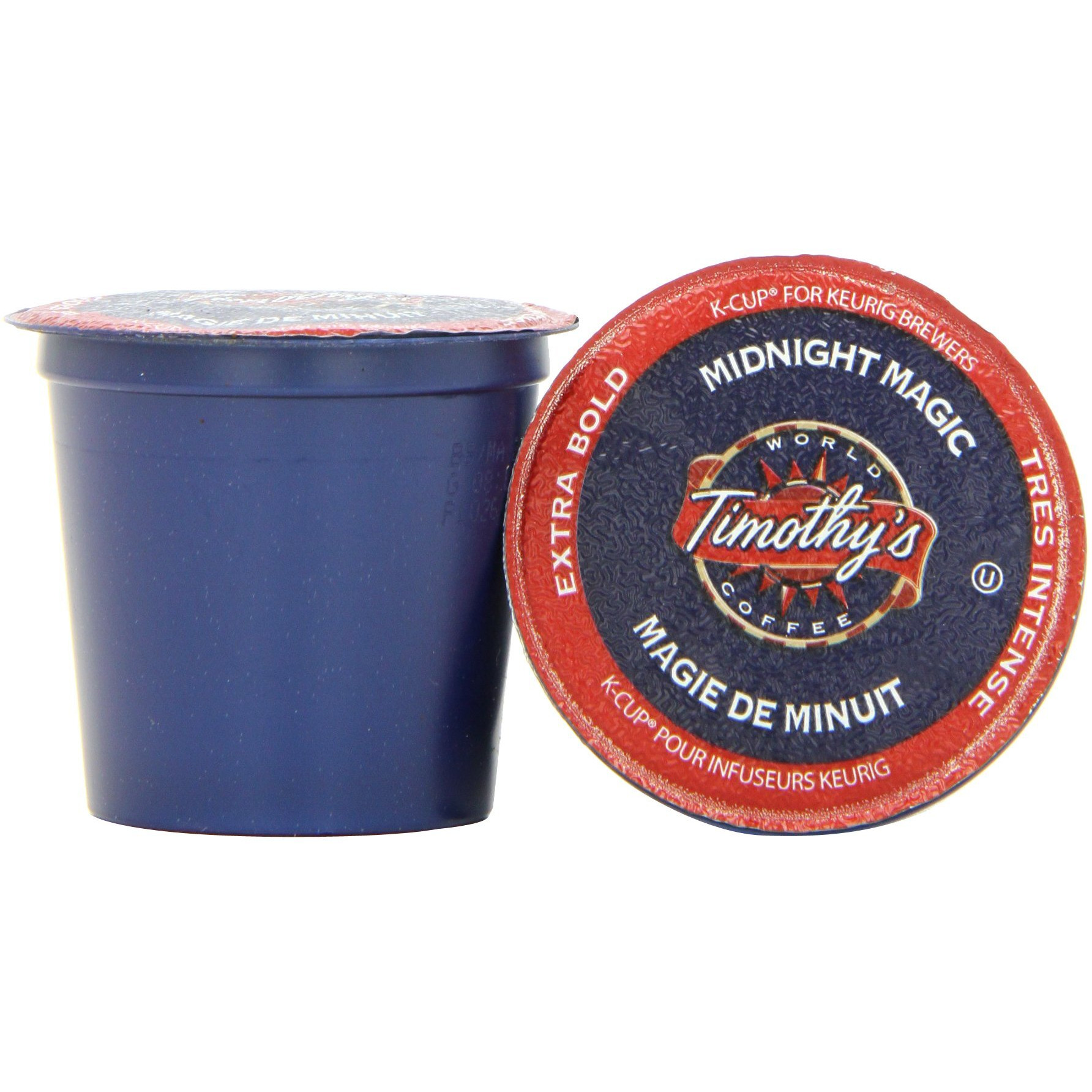 Timothy's World Coffee, Midnight Magic, K-Cup Portion Pack For Keurig K-Cup Brewers 24-Count (Pack Of 2)