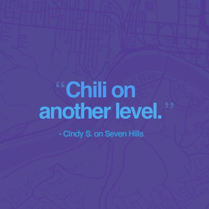Seven Hills Chili Original - Original Cincinnati Style Chili From The 1930's