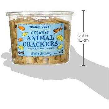 Trader Joes Organic Animal Crackers 16 Oz.