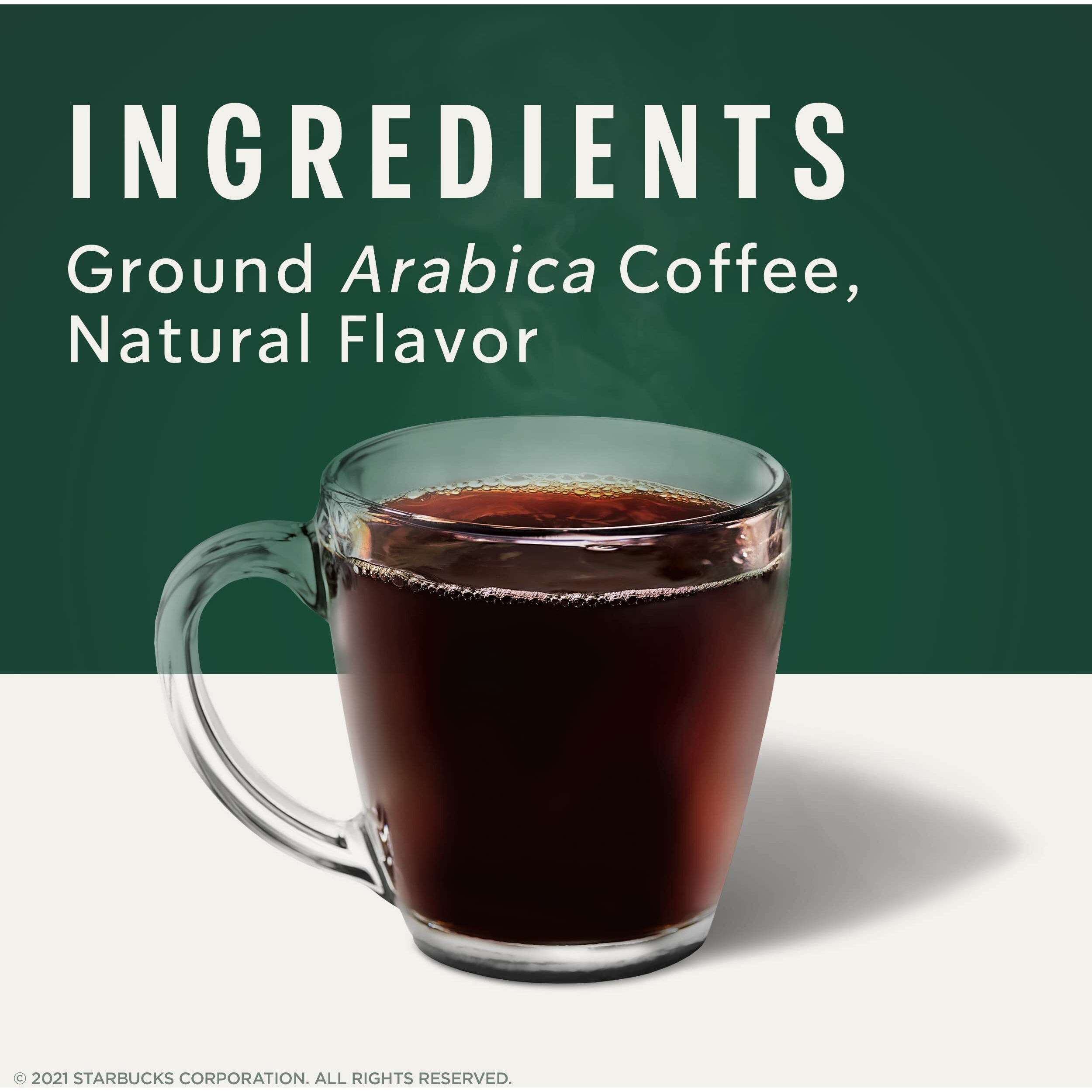 Starbucks Flavored Ground Coffee, Variety Pack, Naturally Flavored, 3 Bags (11 Oz Each)
