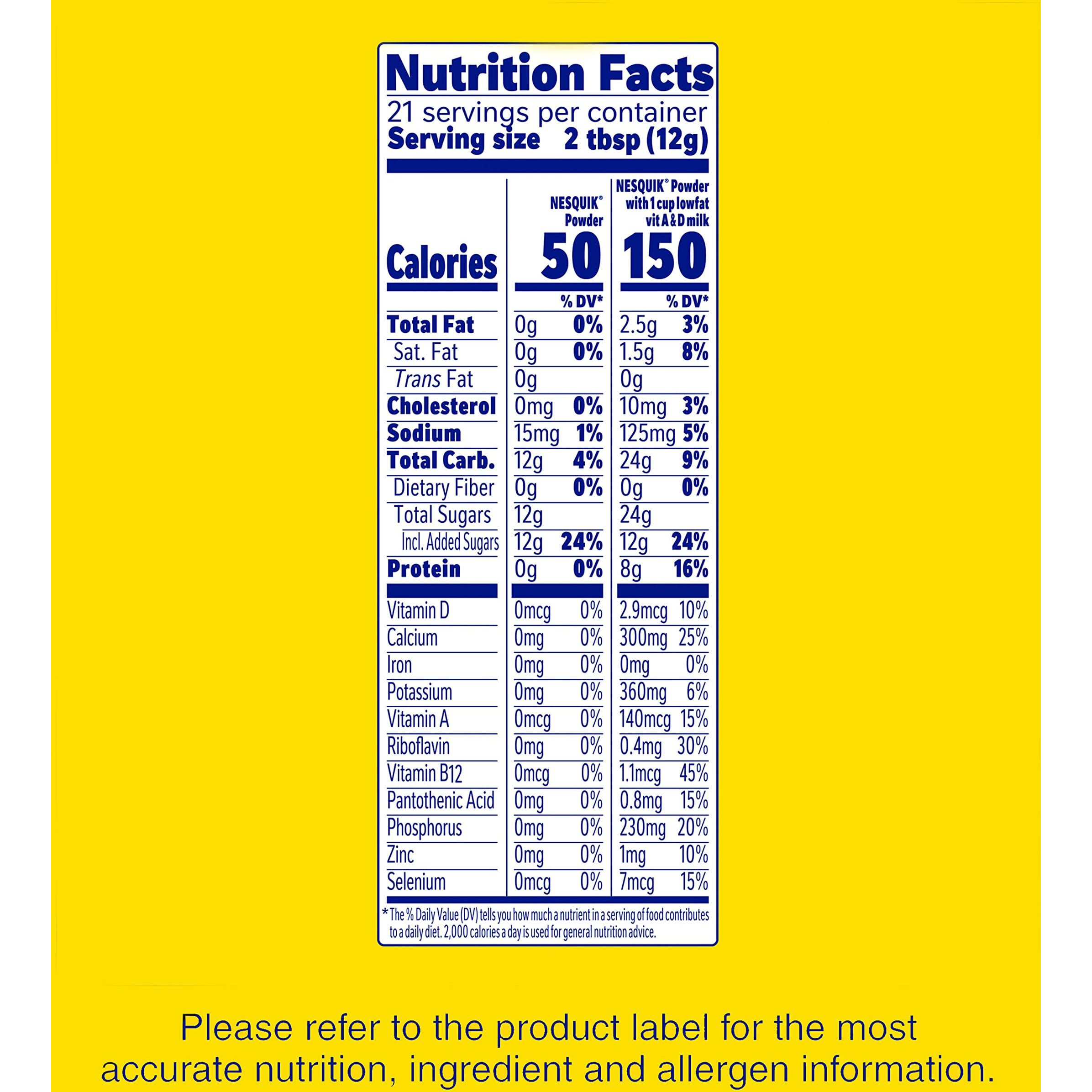 Nesquik Strawberry Powder Drink Mix 9.38 Oz