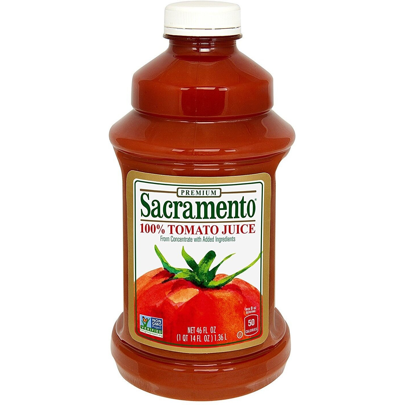 Sacramento Tomato Juice, 46 Oz Plastic Bottle