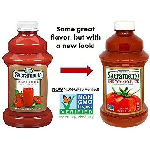 Sacramento Tomato Juice, 46 Oz Plastic Bottle