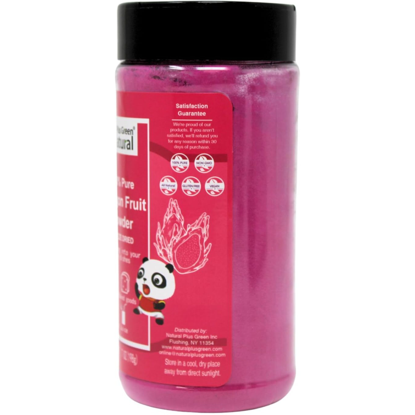 Npg Freeze Dried Red Dragon Fruit Juice Powder 7 Ounces, Dehydrated Fresh Dragonfruit Pitaya Powder For Food Coloring, Baking, Pure Natural For Smoothies, Pink Drink, Agar-Agar, Milk, Ice Cream, Cocktails, Vegan, Non-Gmo, No Added Sugar, No Preservatives