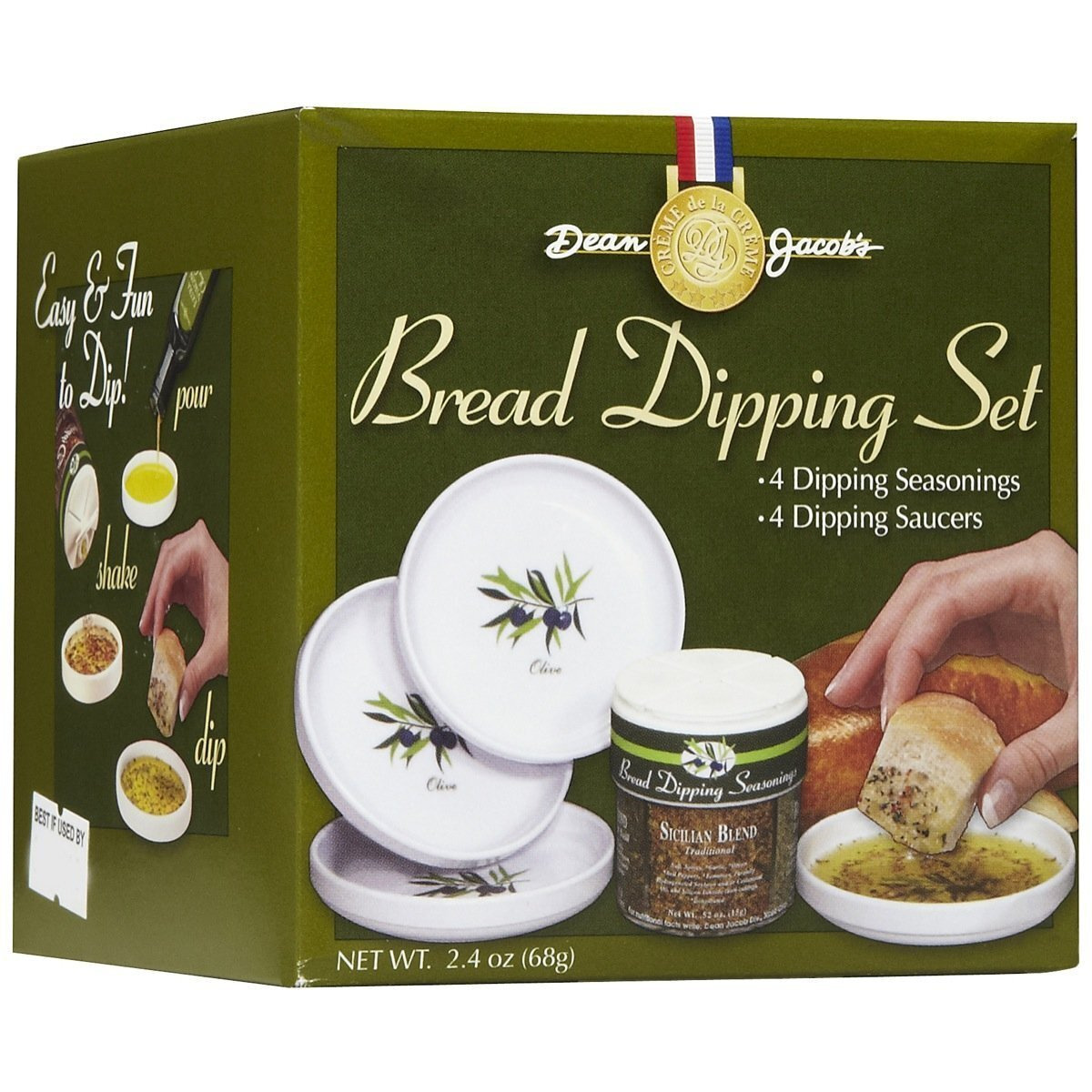 Dean Jacob's 5 Piece Melamine Bread Dipping Set