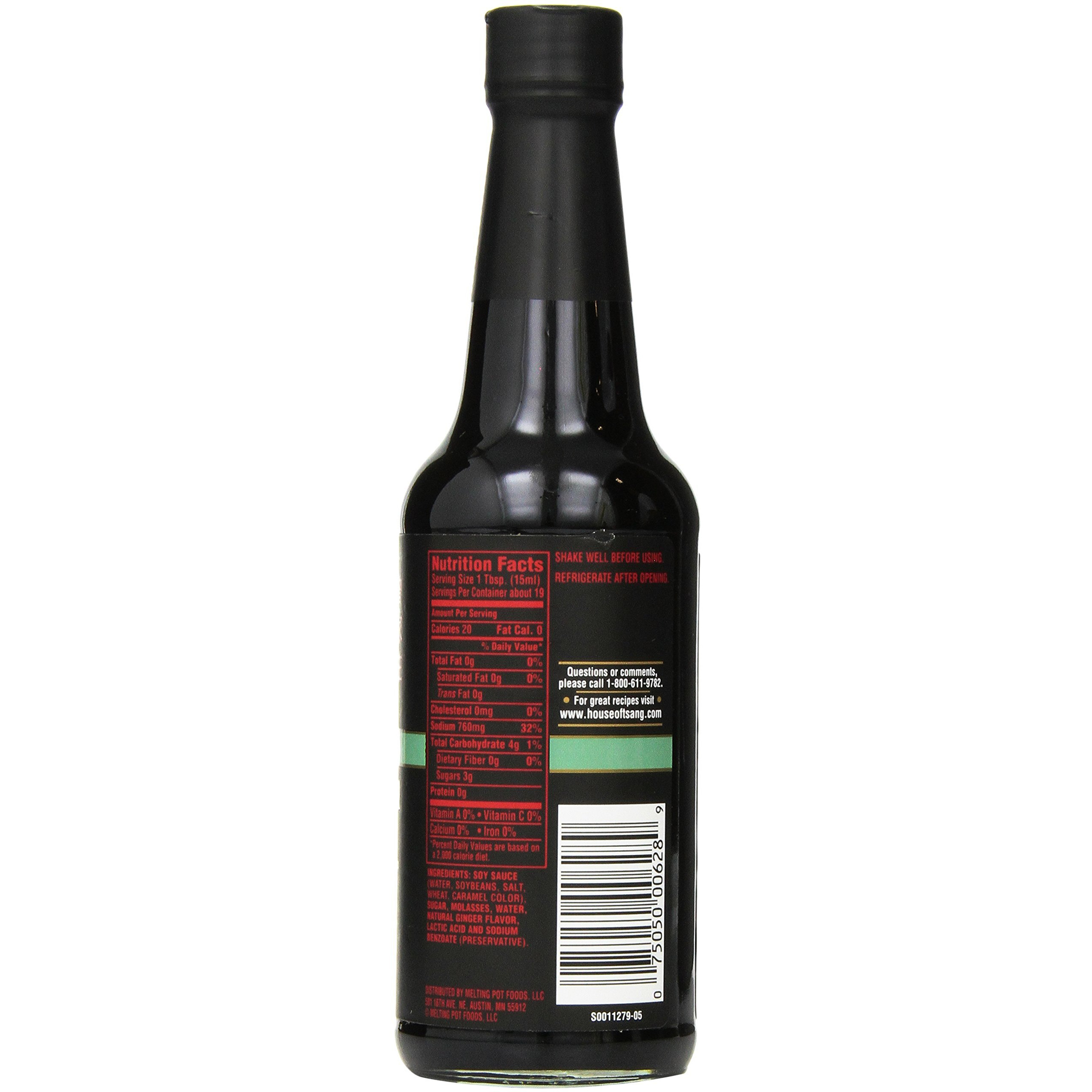 House Of Tsang Sauce Ginger Soy, 9.85 Ounce