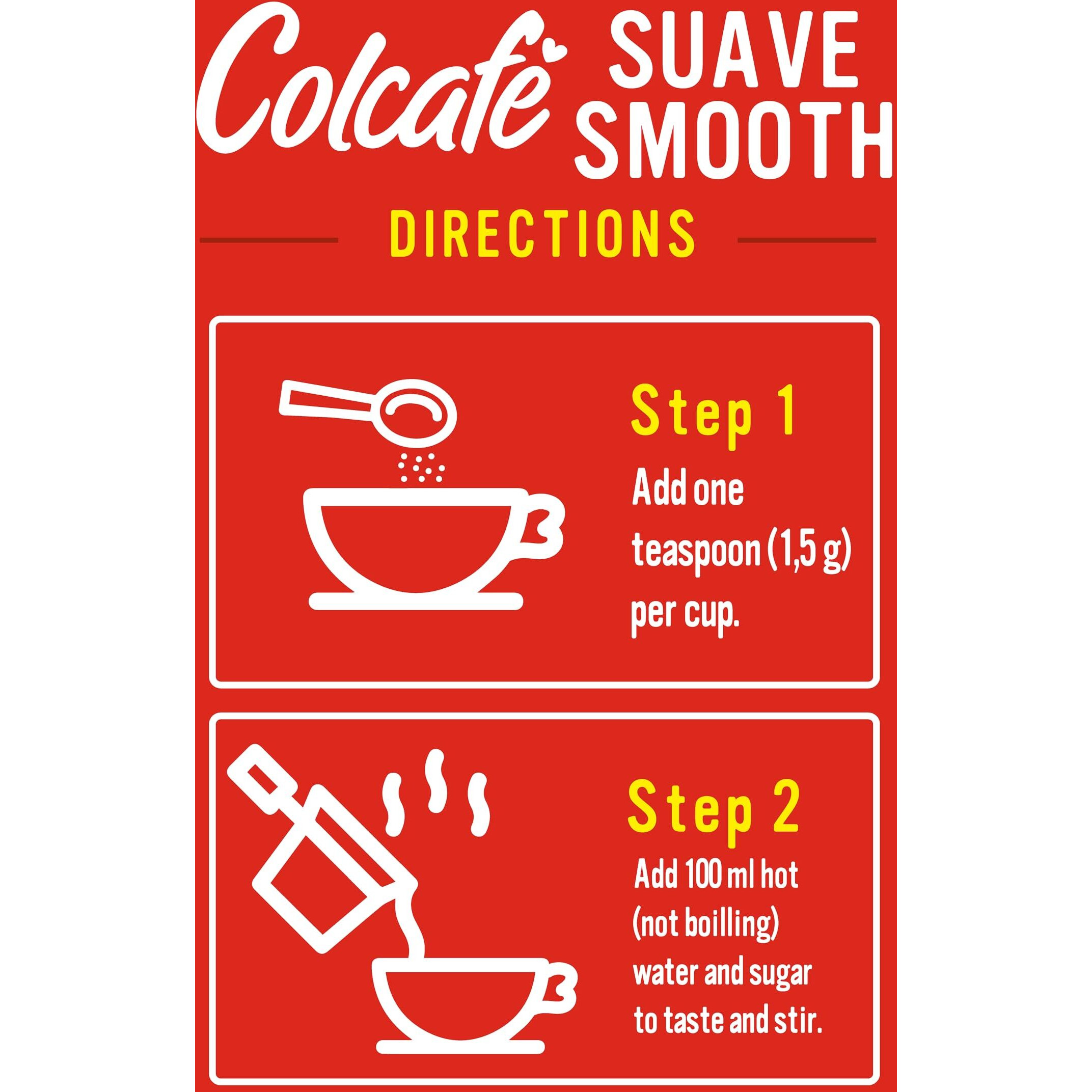 Colcaf   Classic Instant Coffee Jar | Unique Taste & Aroma | Ready In Seconds | 100% Colombian Coffee | 6 Ounce (Pack Of 1)