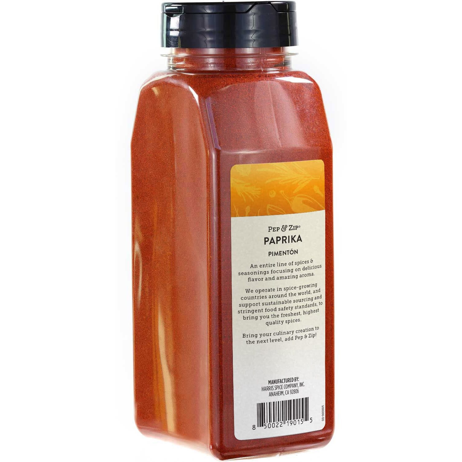 Pep And Zip Ground Sweet Paprika/Piment  N, Non-Gmo, Kosher, 16 Oz