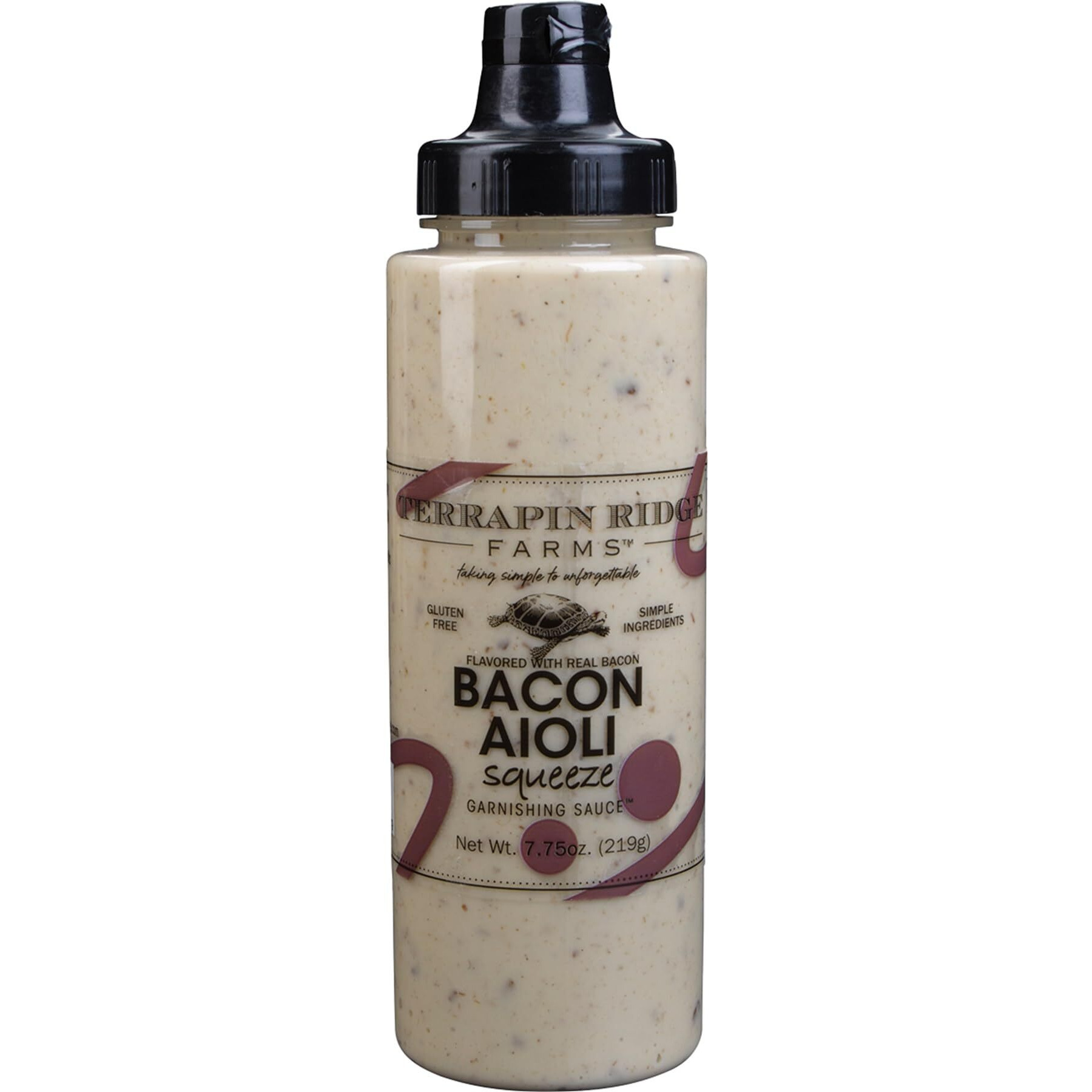 Terrapin Ridge Farms Bacon Aioli - One 7.75 Ounce Squeeze Bottle