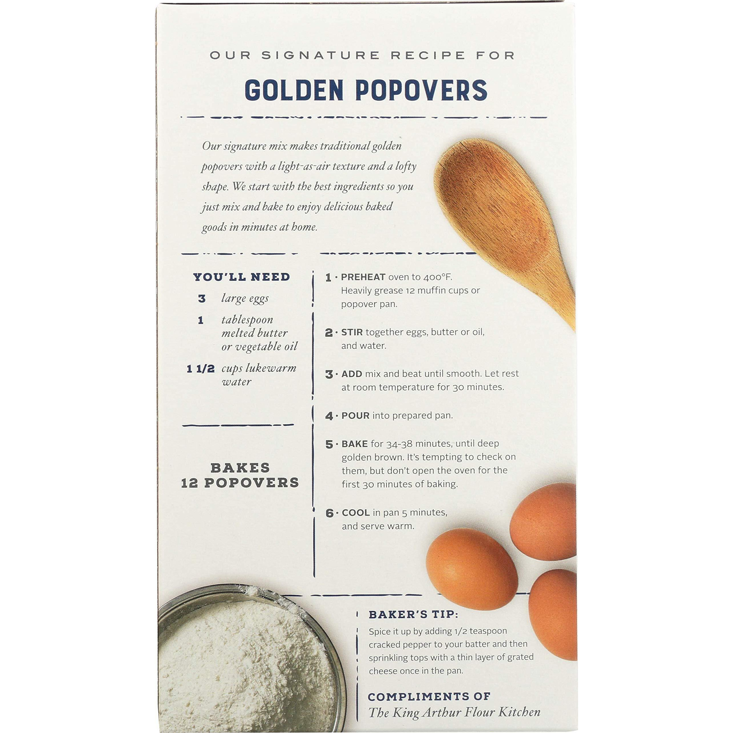 King Arthur Popover Mix, 9-Ounce