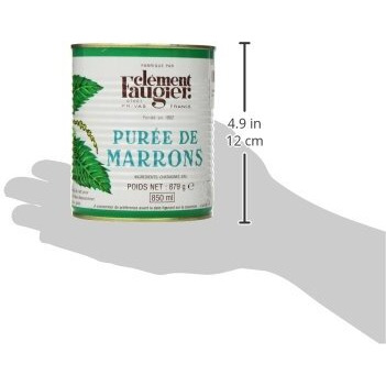 Clement Faugier Chestnut Puree Unsweetened 31Oz