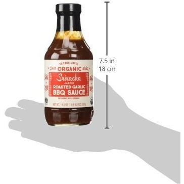 Trader Joe's Organic Sriracha & Roasted Garlic Bbq Sauce 19.5 Oz