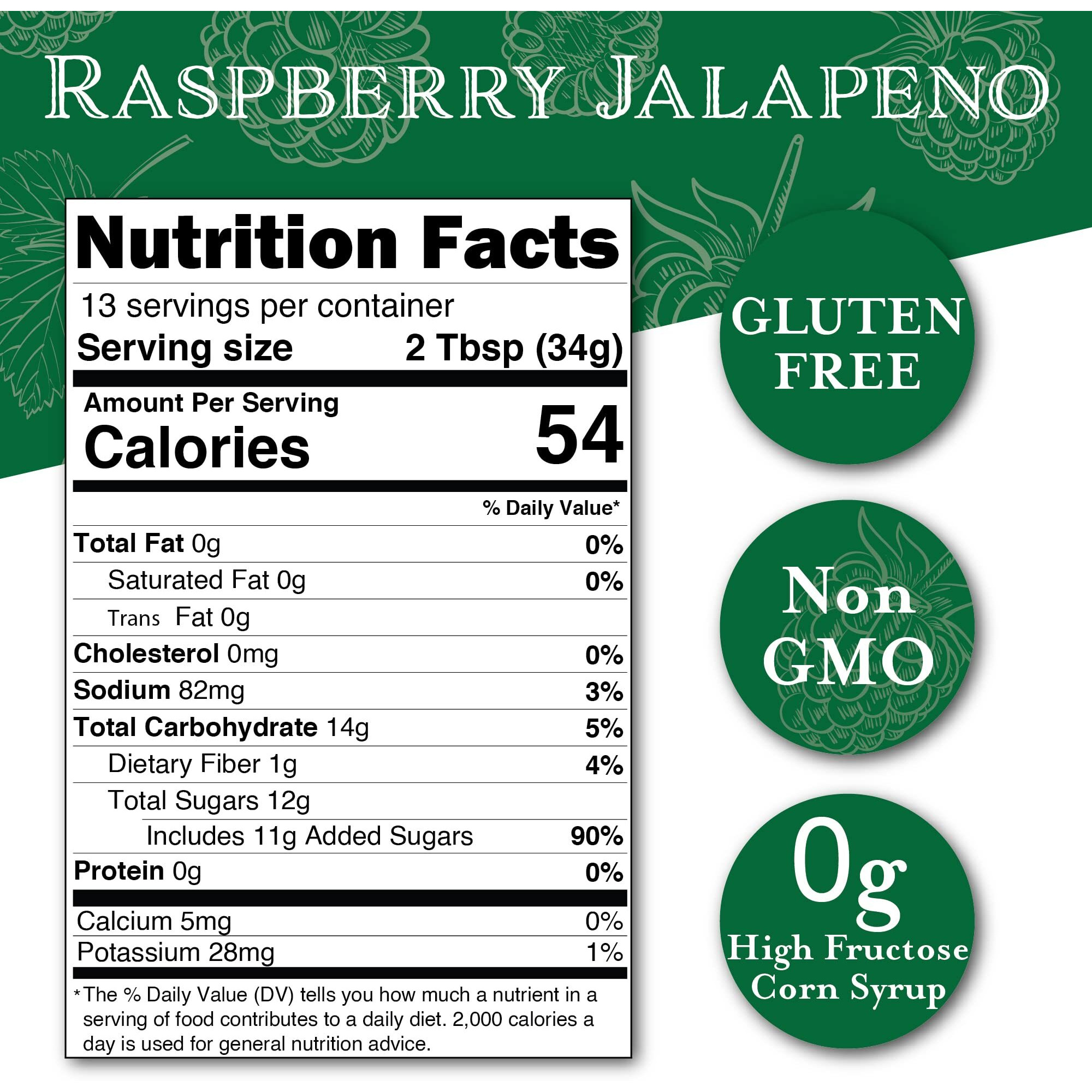 Cornabys Raspberry Jalapeno Spicy Sauce (14.9 Oz.) Pack Of 1 | Perfect Combination Of Sweet And Spicy | Grilling Sauce For Chicken, Steak, Burgers, Fish, Or Ribs | All-Natural, Vegan & Gluten-Free (Raspberry Jalapeno)