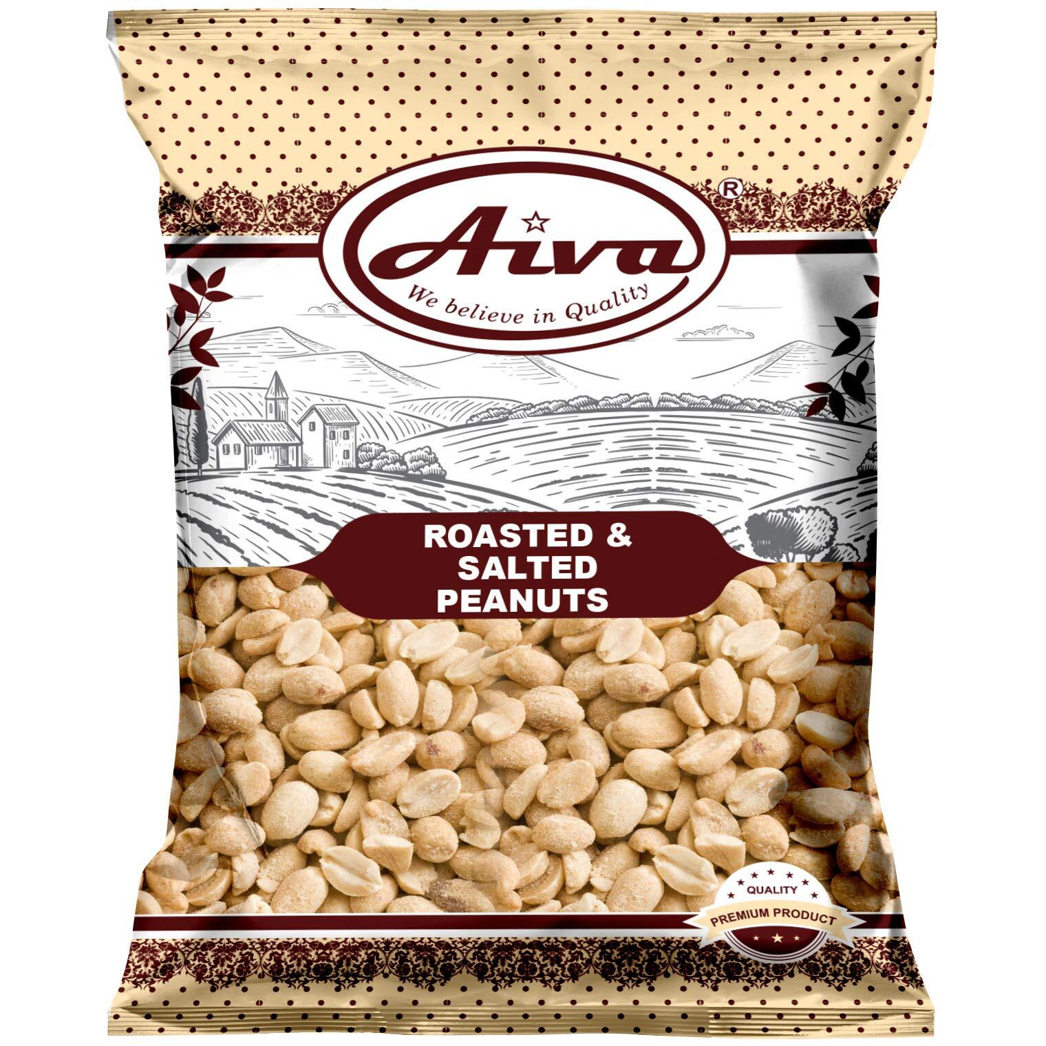 Gourmet Roasted Salted Peanuts By It's Delish, 5 Lbs Bulk