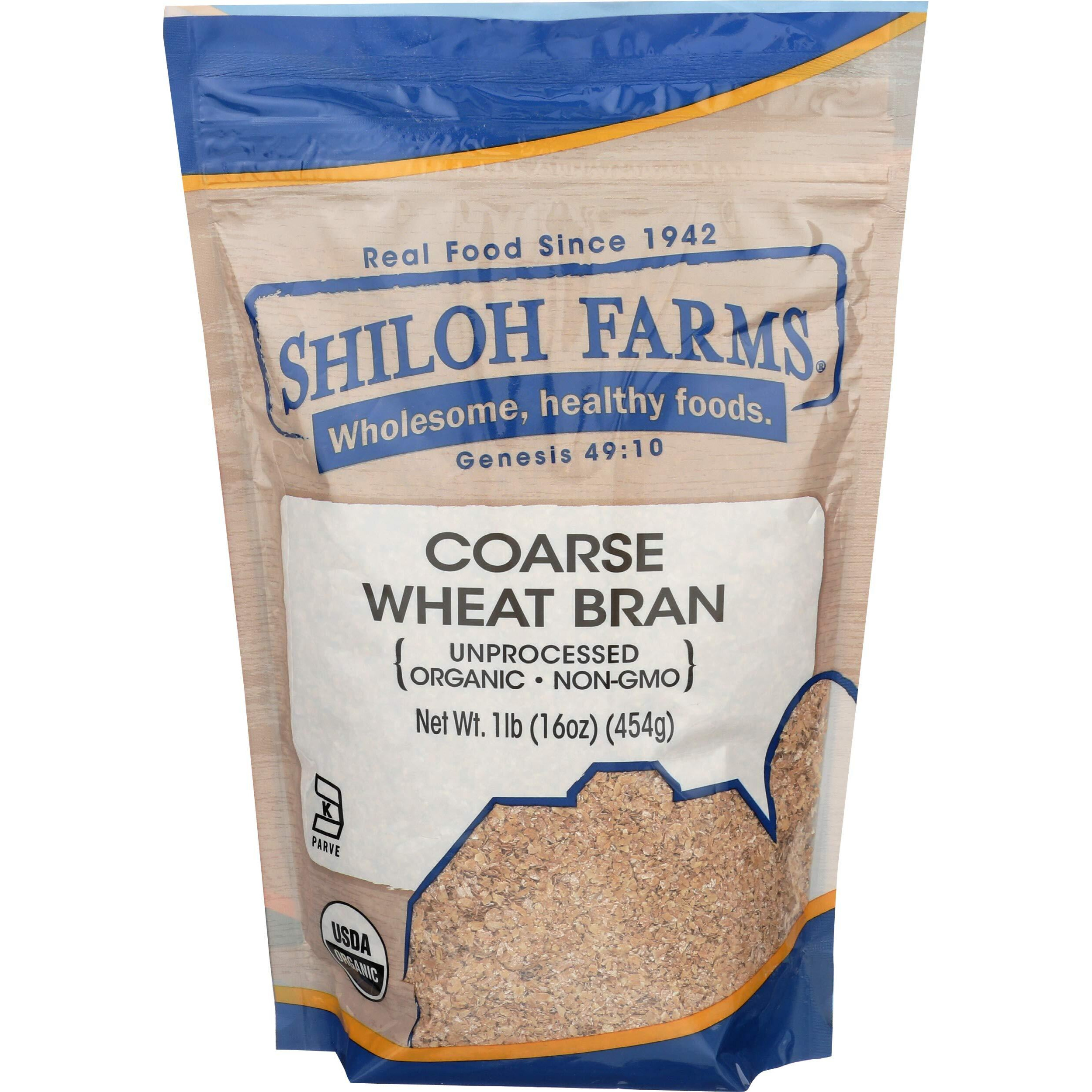 Shiloh Farms Organic Bran Coarse, 16 Oz