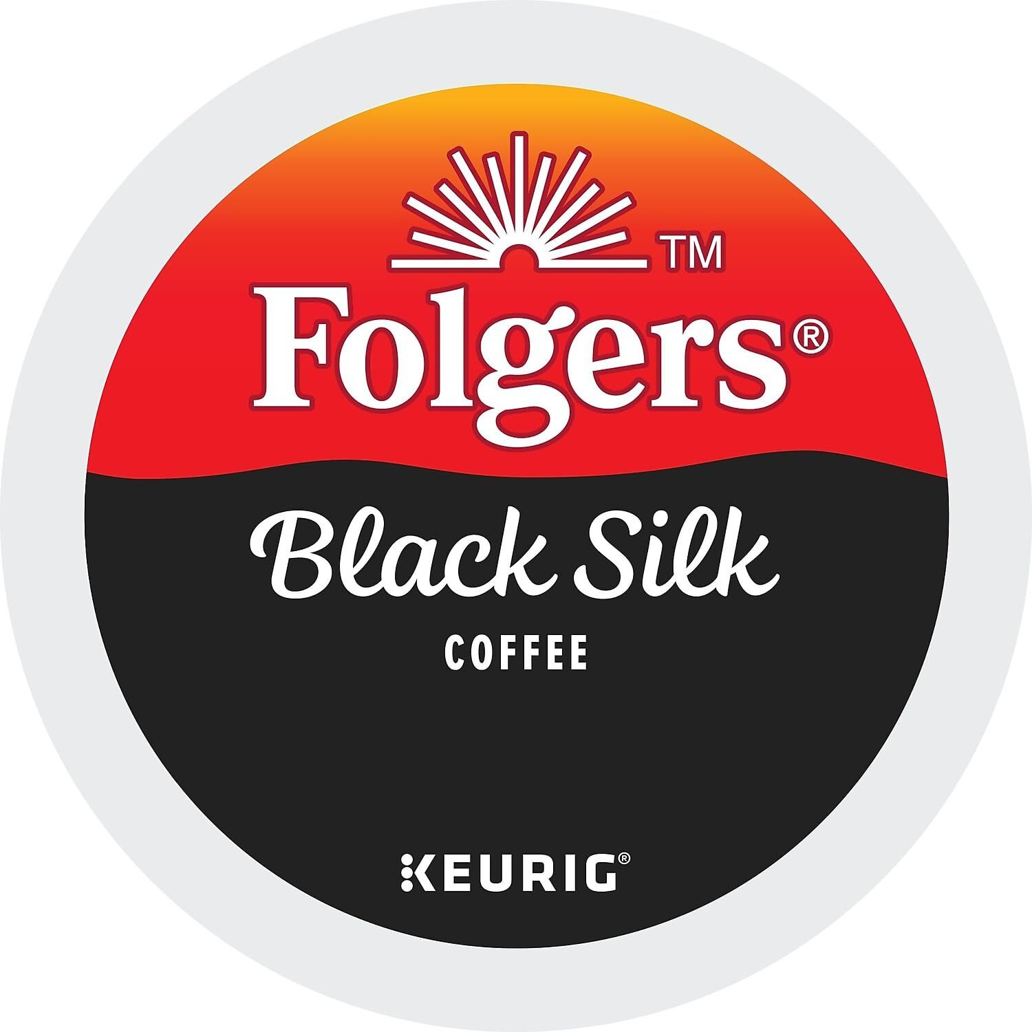 Folgers Single-Serve Coffee K-Cup Pods, Black Silk, Carton Of 24