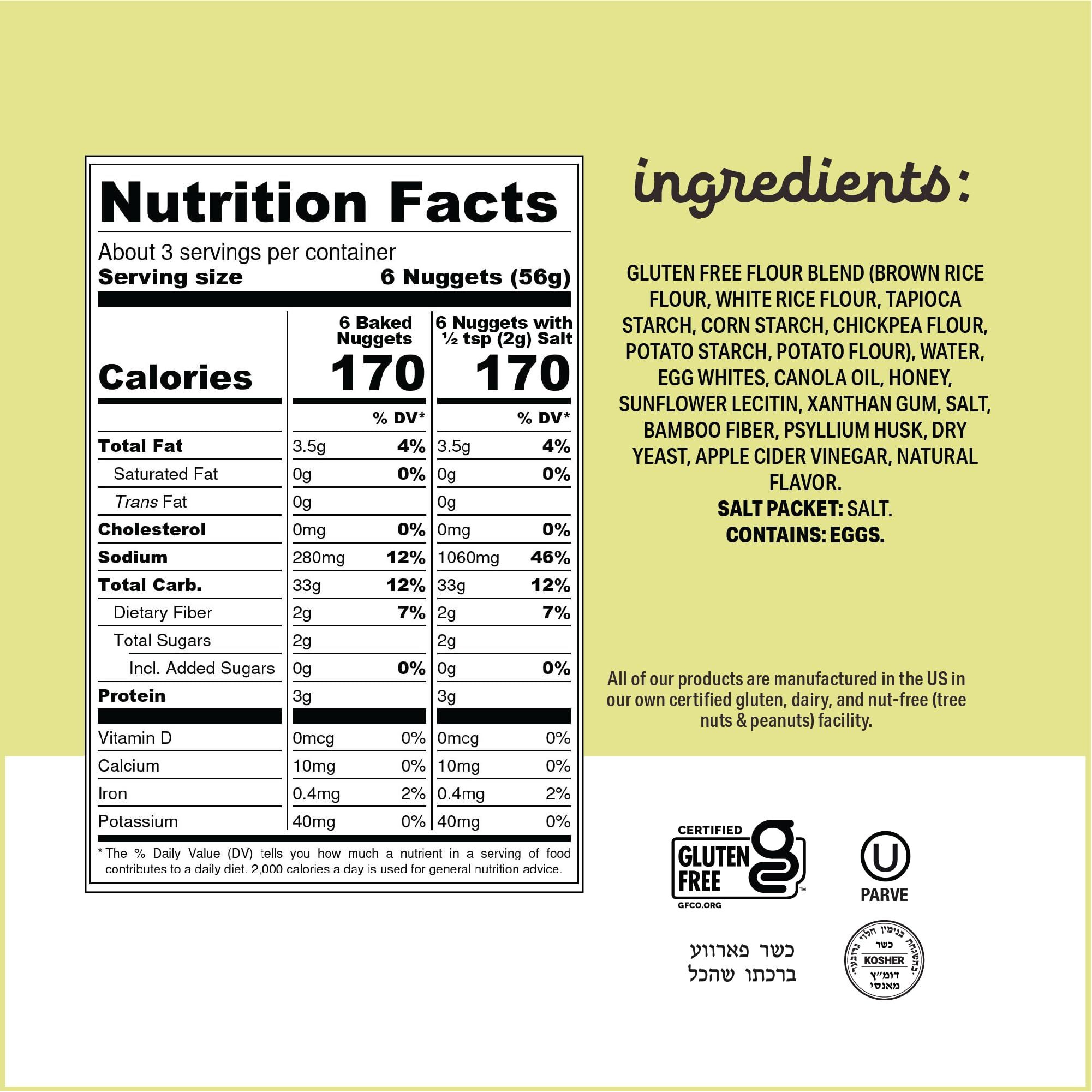Katz Gluten Free Salted Soft Pretzel Nuggets. Gluten Free Snacks For Adults And Kids. Soy Free, Nut Free, Dairy Free, Kosher. 5.5 Oz (Pack Of 6)