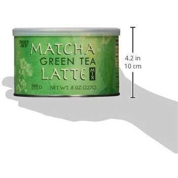 Trader Joe's Matcha Green Tea Latte 8 Oz, 2 Pack