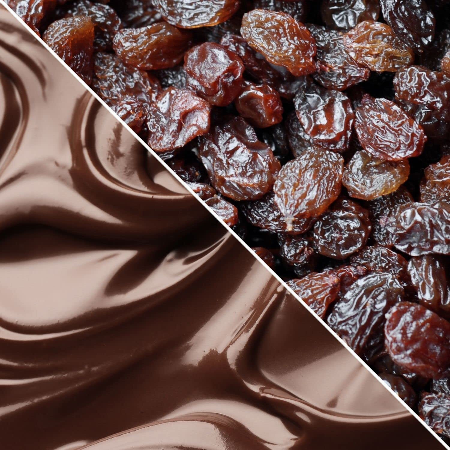 Gourmet Chocolate Covered Raisins By Its Delish, 5 Lbs Bulk Bag | Dark Chocolate With Raisins | Dried Raisin Chocolate Candy Snacks | Usa Made, Vegan, Kosher Parve