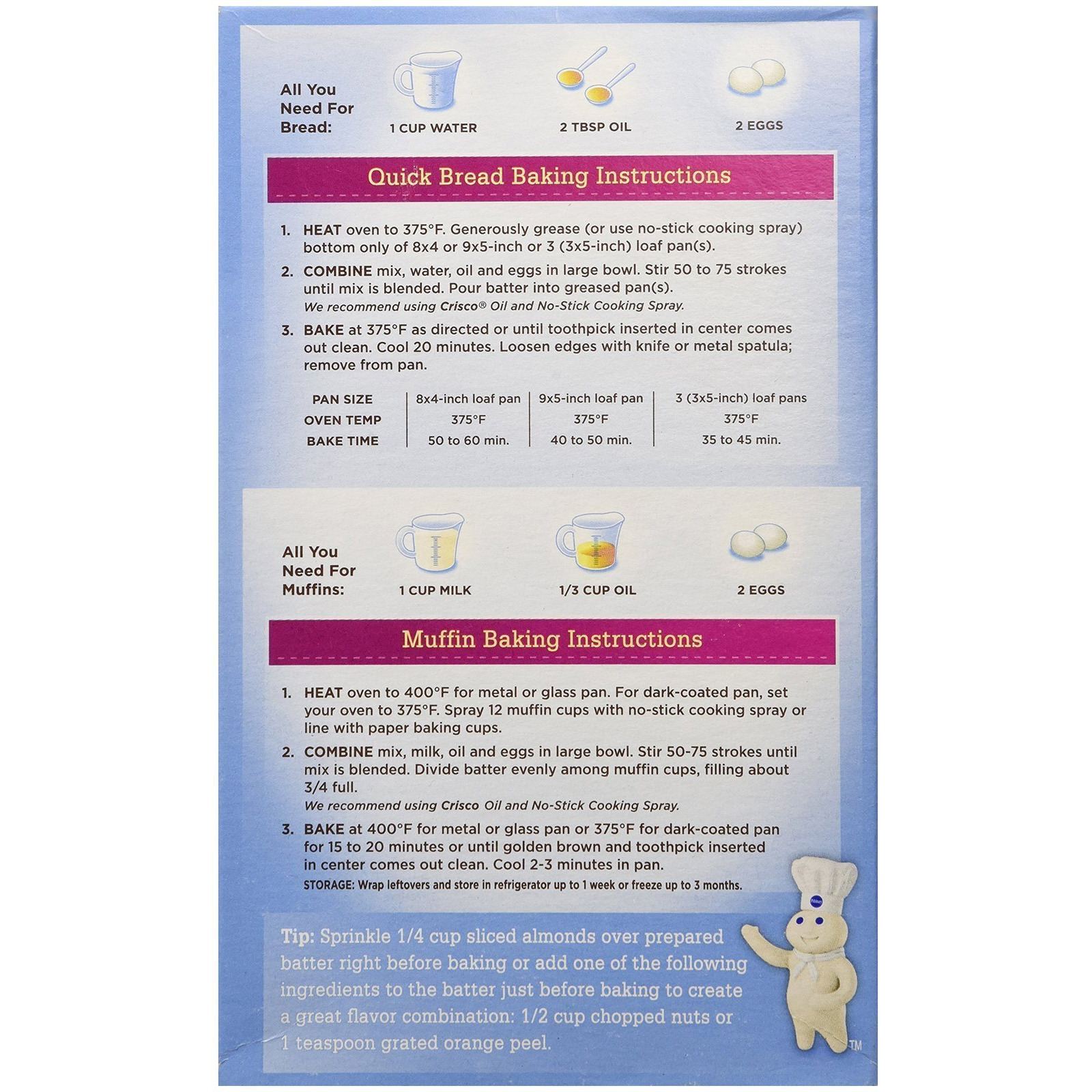 Pillsbury Cranberry Quick Bread Mix - 15.6 Oz