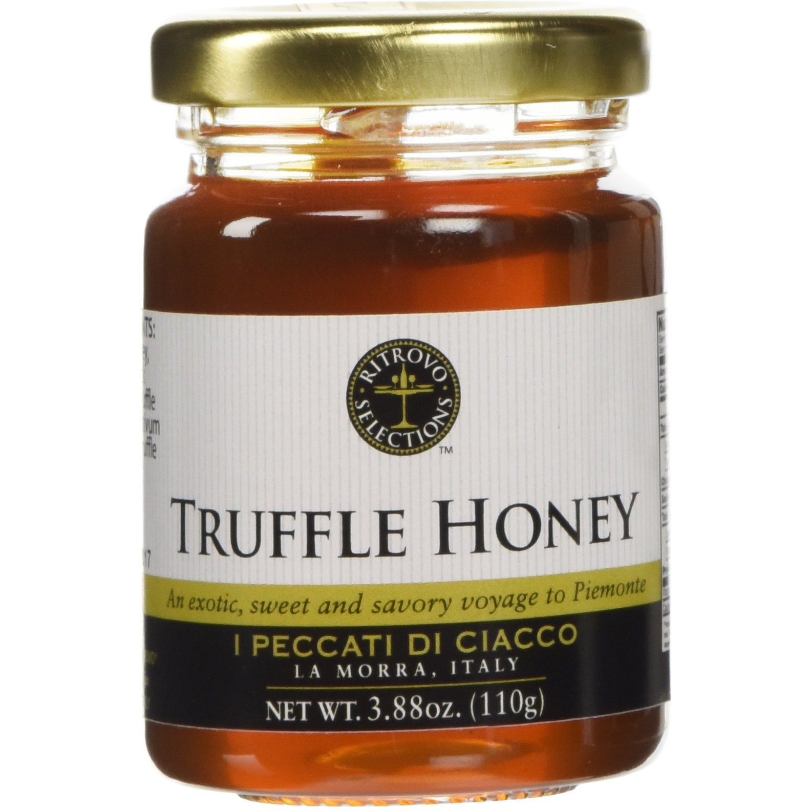 Italian Black Summer Truffle Honey - 3.88 Oz