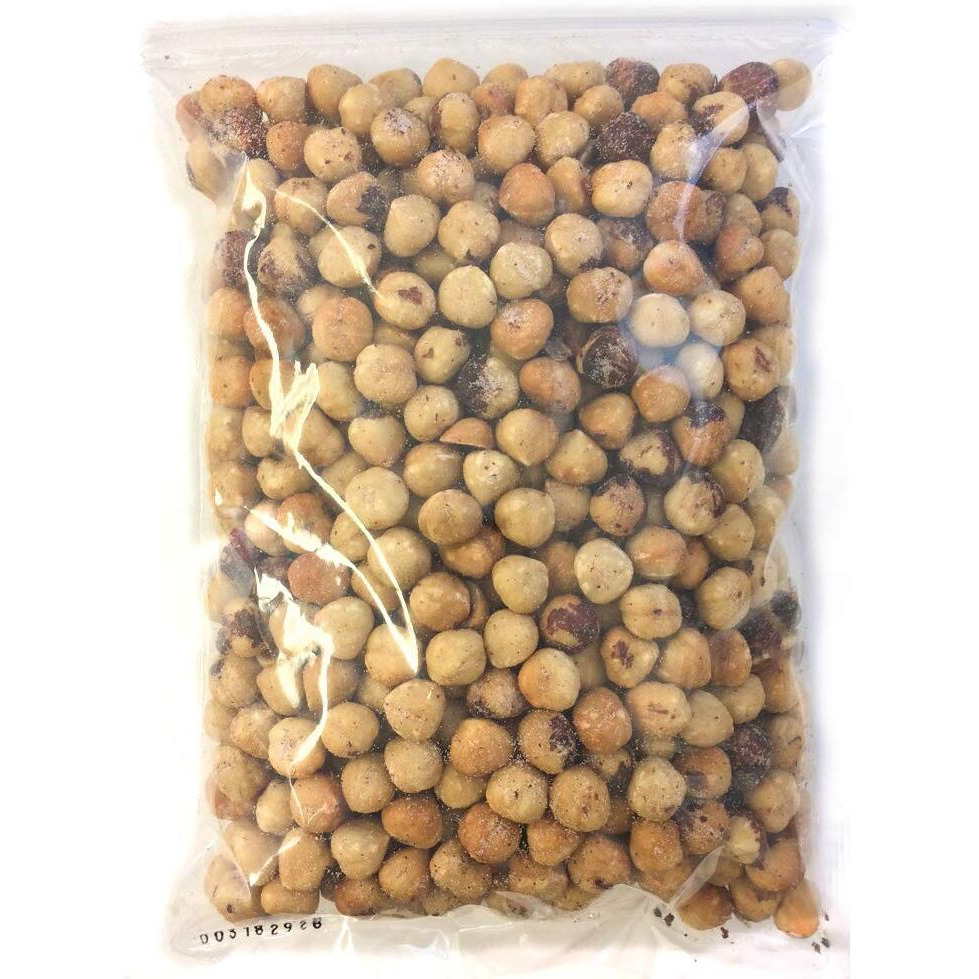 2 Lb | Holmquist Hazelnuts Dry Roasted Hazelnuts | Sea Salt | Skins Mostly Removed | Heart Healthy | Non-Gmo, Gluten Free, Kosher, Resealable, Keto-Friendly