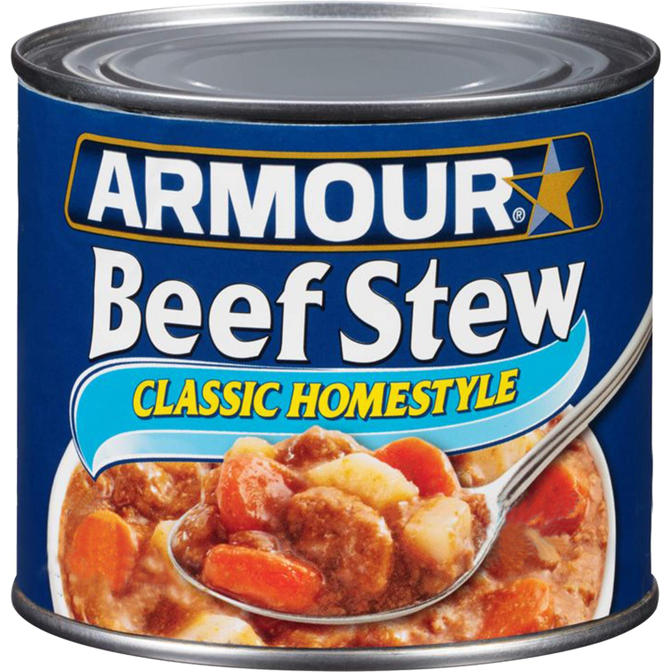 Armour Star Classic Homestyle Beef Stew, Canned Food, 12 - 20 Oz Cans