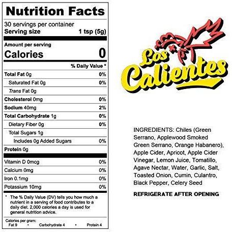 Hot Ones Los Calientes Verde Hot Sauce Made With Natural Ingredients & Fiery Flavors From Green Serrano Peppers, Orange Habanero & Apricot, 5 Fl Oz Bottles (3-Pack)