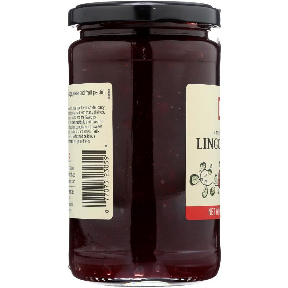 Swedish Lingonberry Preserves By Felix 14.5 Ounce (Pack Of 2)