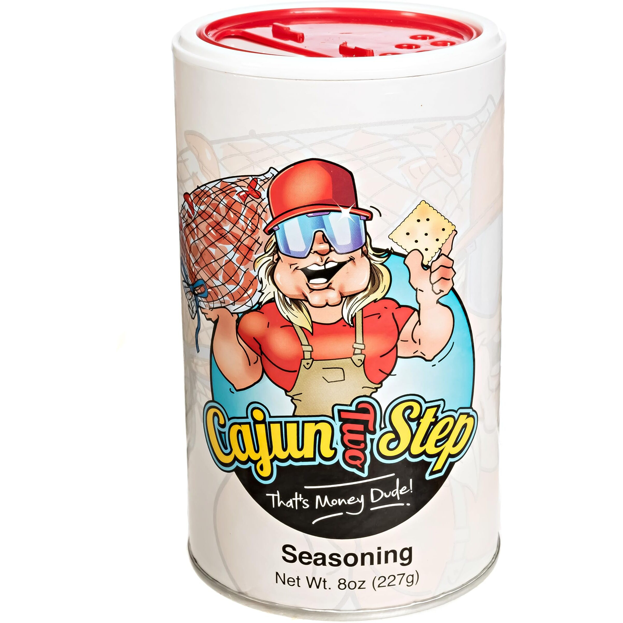 Cajun Two Step Seasoning By Stalekracker - 8 Pck, Original Seasoning For Authentic Creole Louisiana Cuisine (64 Oz.)