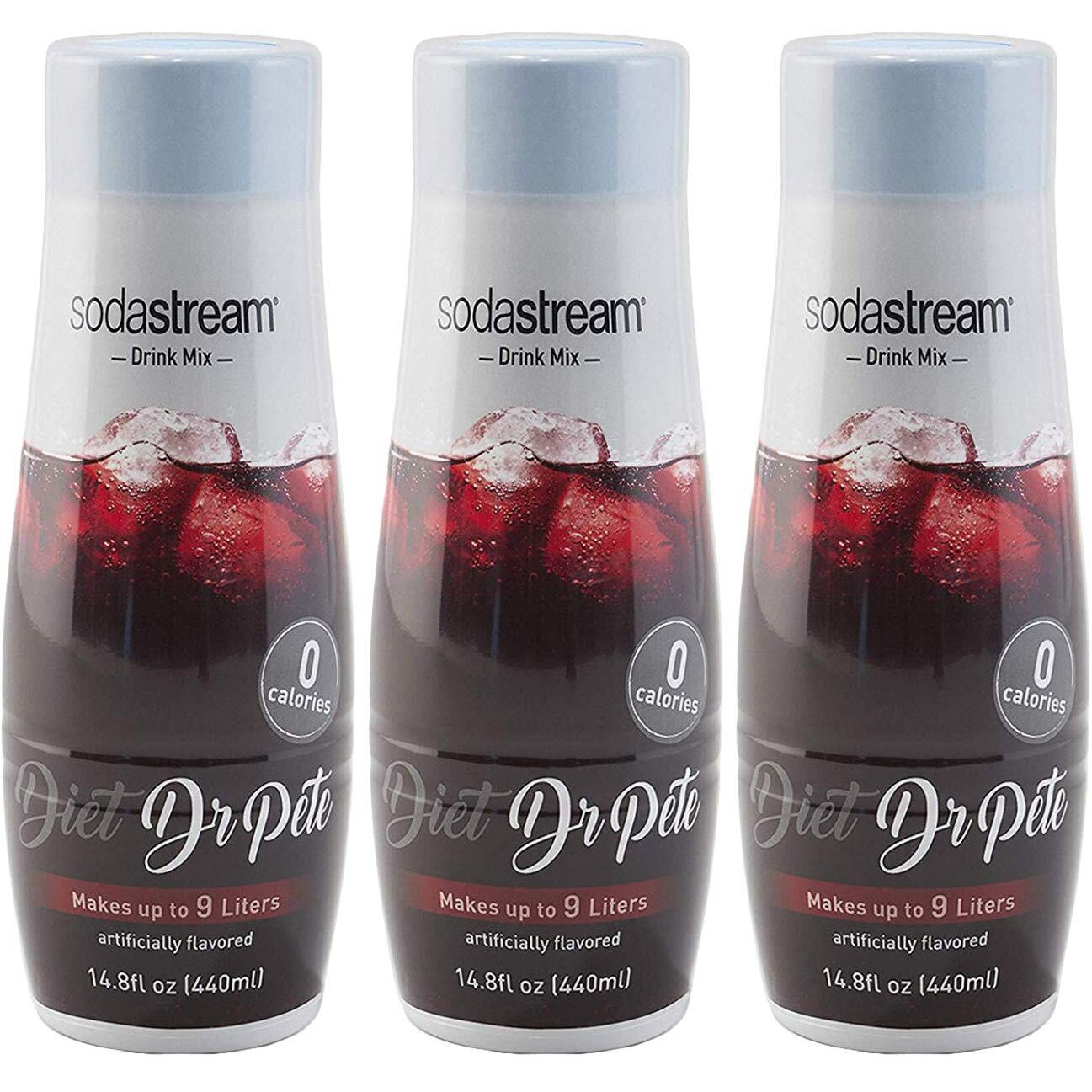 Sodastream Diet Dr Pete, 440Ml 3 Pack, 14.8 Fl Oz
