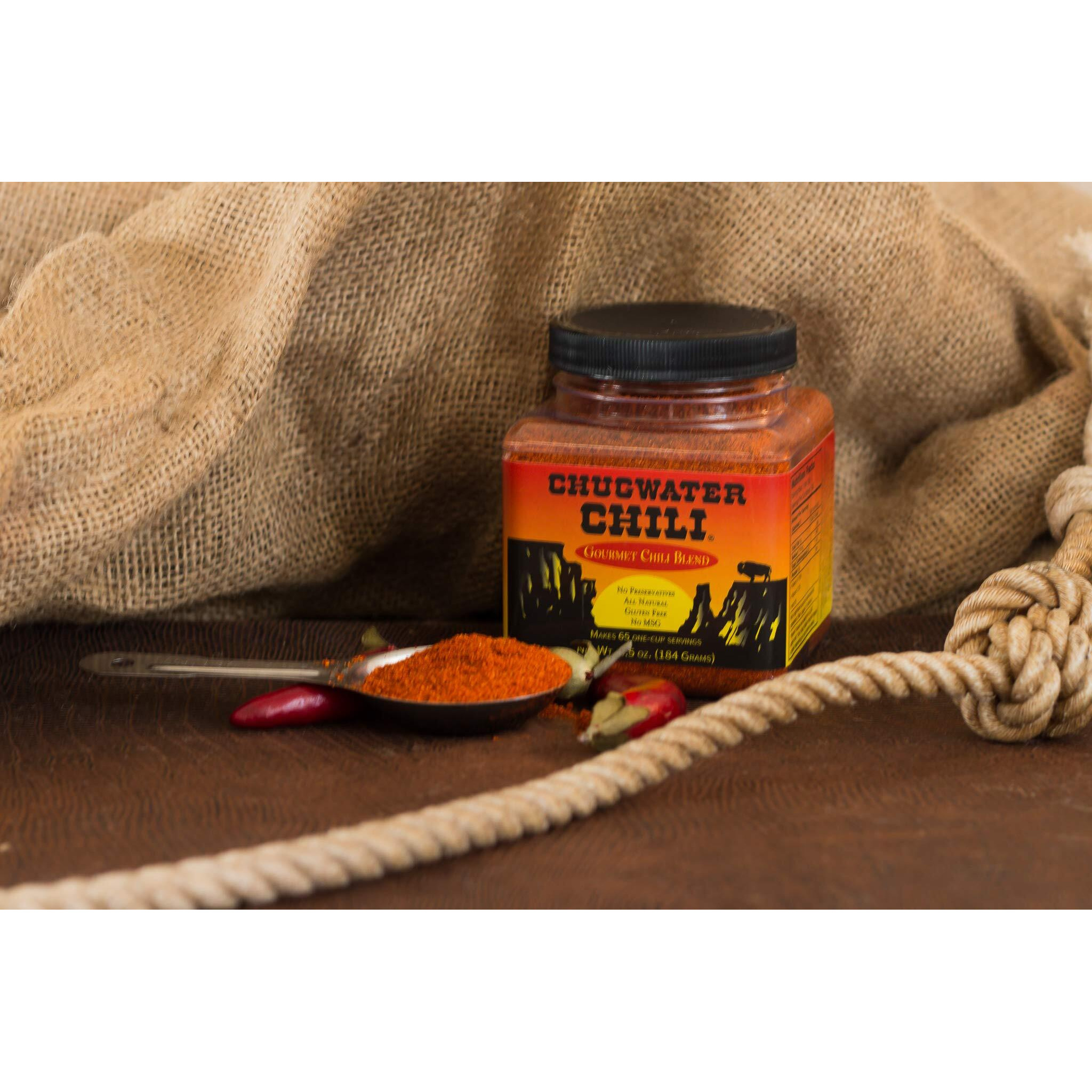 Chugwater Chili | Gourmet Chili Seasoning Mix & Taco Seasoning | 6.5Oz Tub | Wyoming State Championship Chili Recipe | Secret Blend 12 Spices | All Natural, Gluten Free, No Msg & No Preservatives.