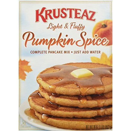 Krusteaz Pumpkin Spice Pancake Mix 16 Oz(3 Pack)
