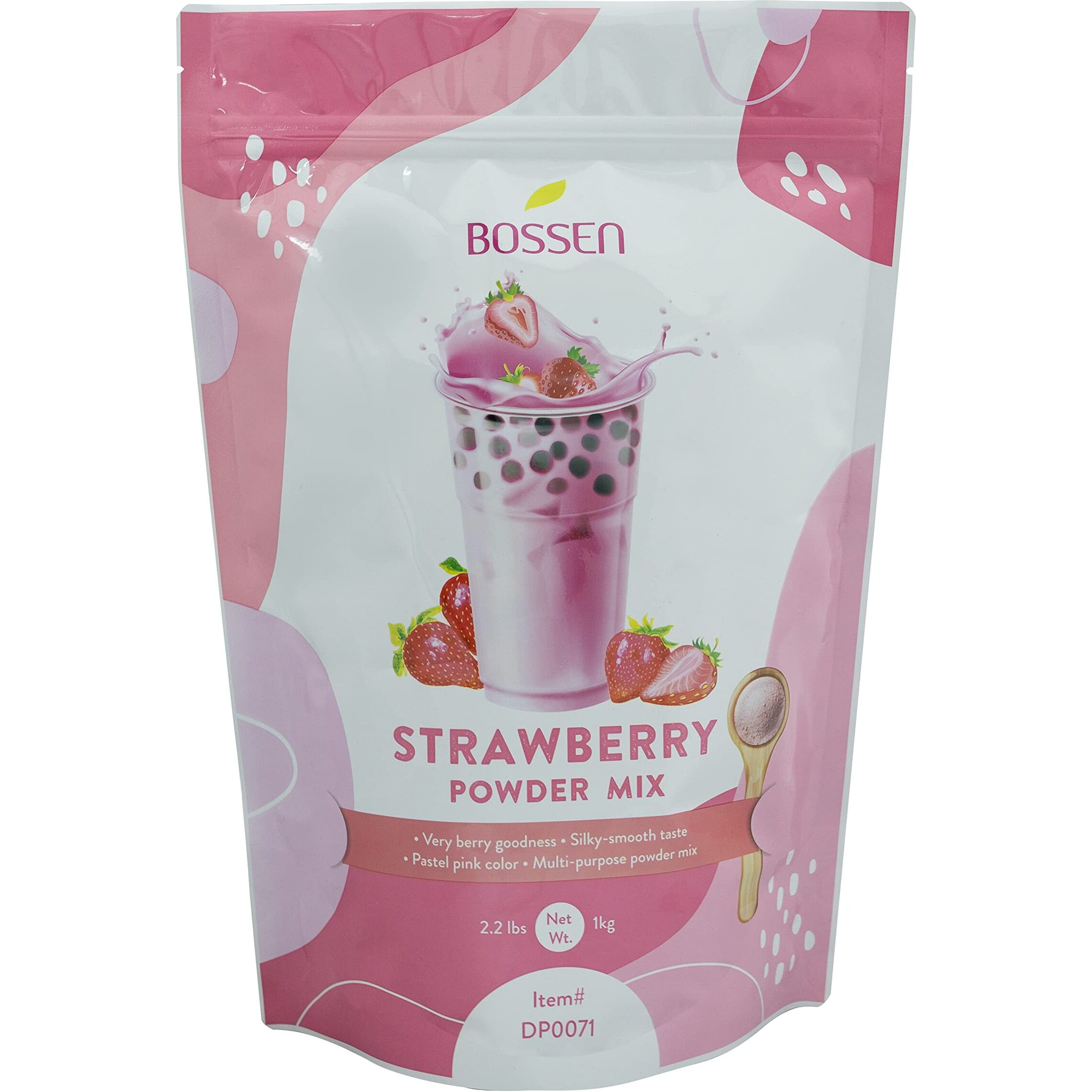 Bossen Bubble Tea Powder Mix (Strawberry)