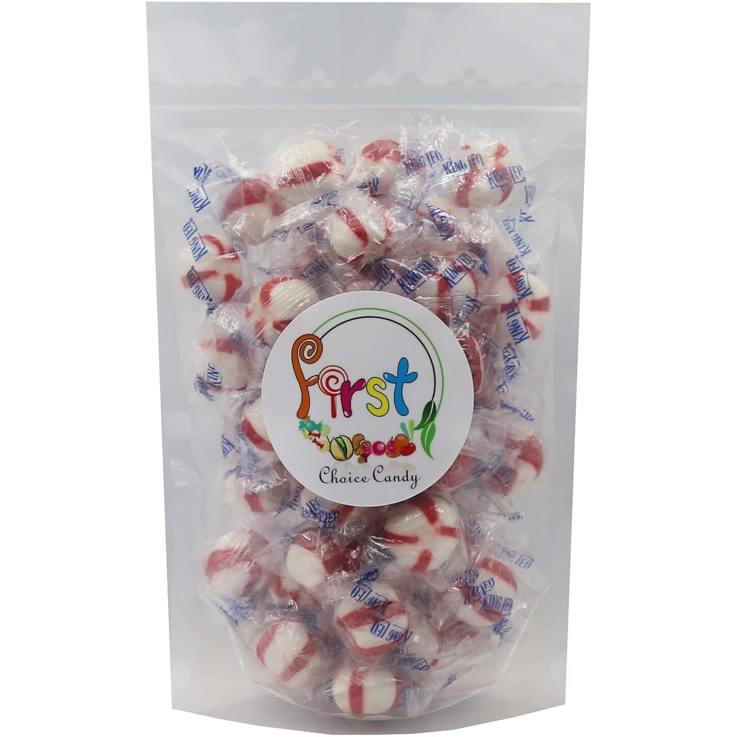 Firstchoicecandy Starlight Mint Hard Candy Disc (5 Pound (Pack Of 1), Soft Peppermint)